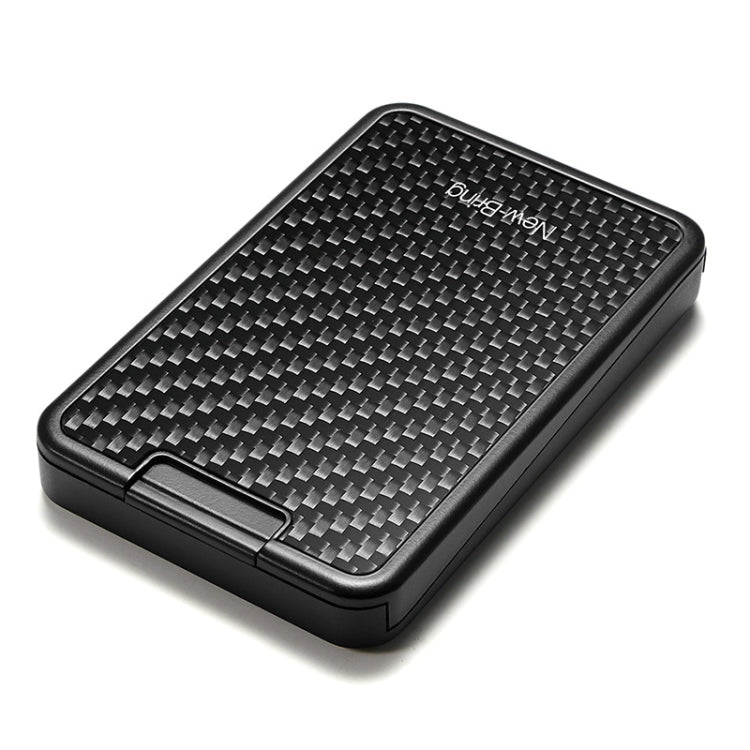 New-Bring  Carbon Fiber Metal Card Holder Male Personality Card Holder Anti-Theft  RFID Ultra-Thin Small Card Box(Black) - free shipping - PMC TechLife - Order now!