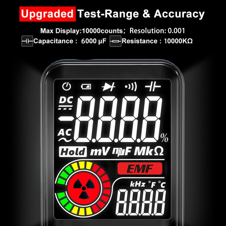 BSIDE S20 Intelligent Large Screen Electromagnetic Radiation Multimeter Tester - Digital Multimeter by BSIDE | Online Shopping South Africa | PMC TechLife | Buy Now Pay Later Mobicred