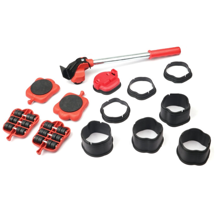 13 PCS / Set Mover Adjustable Height Moving Tool Set With Pry Type Heavy Furniture Moving Roller - Moving tools by PMC TechLife | Online Shopping South Africa | PMC TechLife