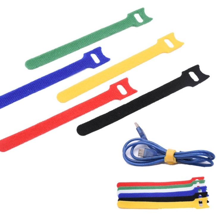 60 PCS T-Shaped Cable Organizer Belt Nylon Winder Buckle, Length: 30cm(Color Random Delivery) - Cable Organizer by PMC TechLife | Online Shopping South Africa | PMC TechLife | Buy Now Pay Later Mobicred