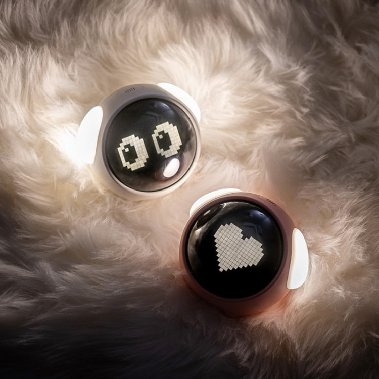 Cartoon Smart Alarm Clock For Children Bedroom Bedside LED Lamp Charging Electronic Digital Clock, Colour: Pink (Expression Version) - free shipping - PMC TechLife - Order now!