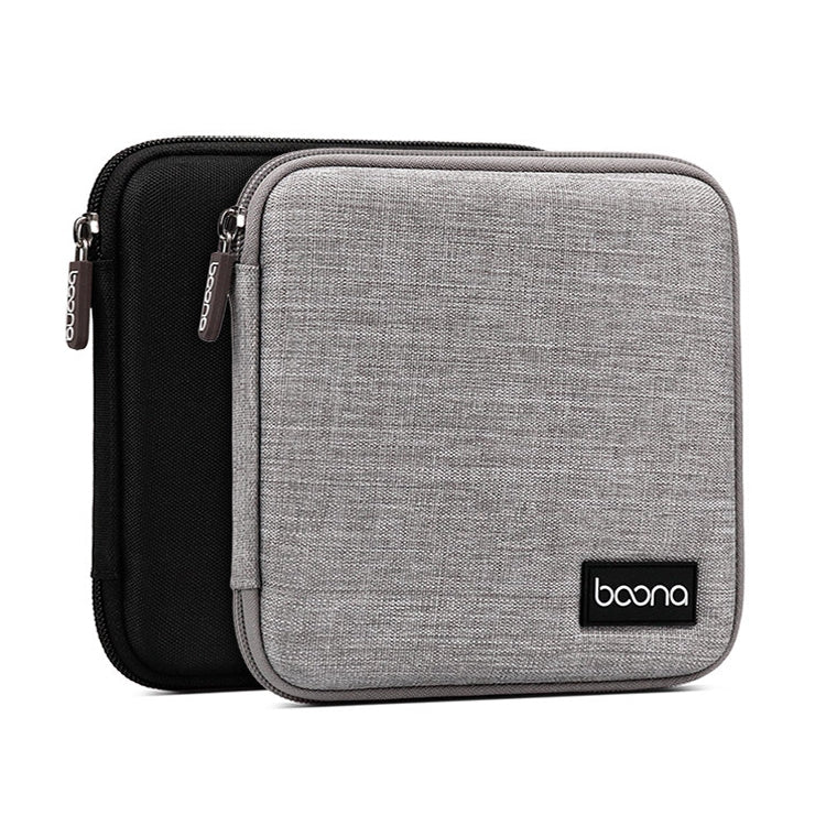 Baona BN-F021 Car Home DVD CD Storage Bag Game CD Storage Bag For PS4(Grey) - Bags by Baona | Online Shopping South Africa | PMC TechLife | Buy Now Pay Later Mobicred