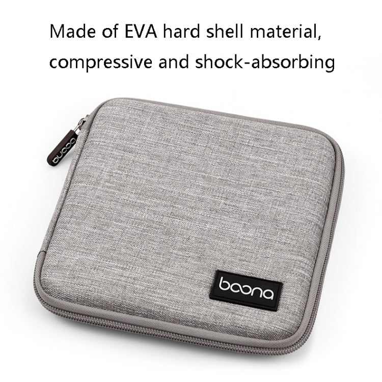 Baona BN-F021 Car Home DVD CD Storage Bag Game CD Storage Bag For PS4(Grey) - Bags by Baona | Online Shopping South Africa | PMC TechLife | Buy Now Pay Later Mobicred