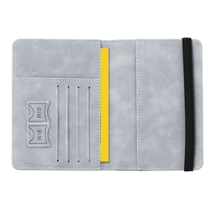 RFID Travel Passport Card Bag Elastic Band Protective Case(Red) - free shipping - PMC TechLife - Order now!