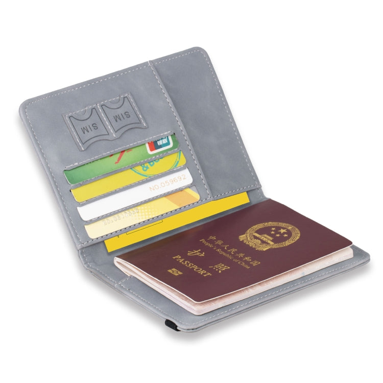 RFID Travel Passport Card Bag Elastic Band Protective Case(Red) - free shipping - PMC TechLife - Order now!