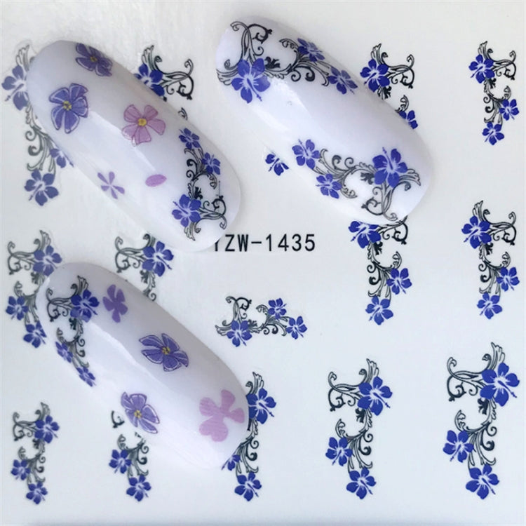 10 PCS Summer Colorful Nail Sticker Water Transfer Nail Decorations(YZW-125) - Nail Stickers by PMC TechLife | Online Shopping South Africa | PMC TechLife