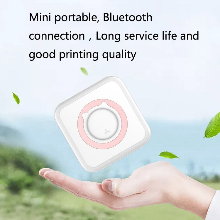 Convenient Pocket Mini Printer Student Wrong Question Thermal Bluetooth Mobile Phone Photo Data Note Printer(Blue) - Printer by PMC TechLife | Online Shopping South Africa | PMC TechLife | Buy Now Pay Later Mobicred
