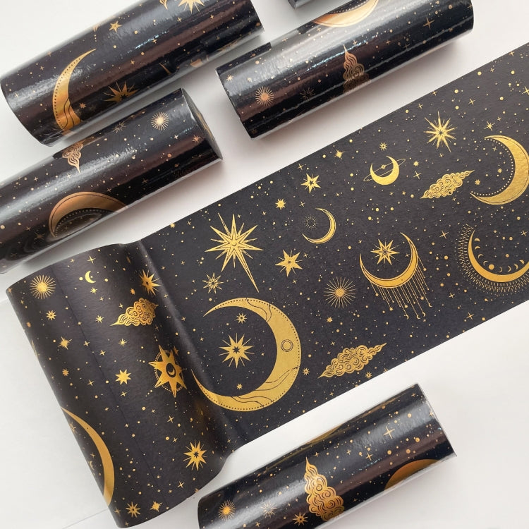 88988 Colorful Bronzing Washi Tape Starry Sky Hand Account Tape(Star Hot Stamping 5) - free shipping - PMC TechLife - Order now!