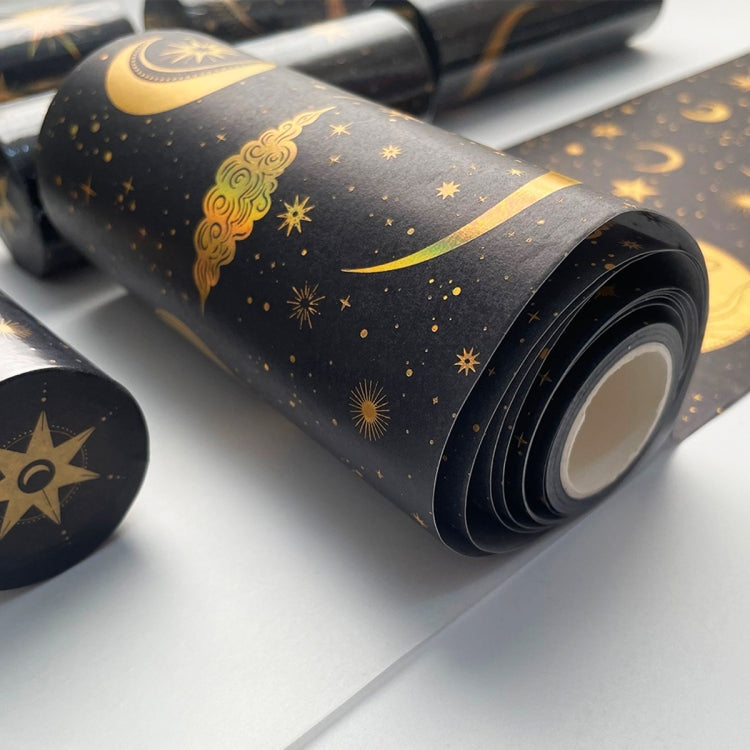 88988 Colorful Bronzing Washi Tape Starry Sky Hand Account Tape(Star Hot Stamping 5) - free shipping - PMC TechLife - Order now!