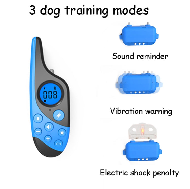 L-818 500M Dog Training Device Rechargeable Remote Control Pet Bark Stopper - Training Aids by PMC TechLife | Online Shopping South Africa | PMC TechLife