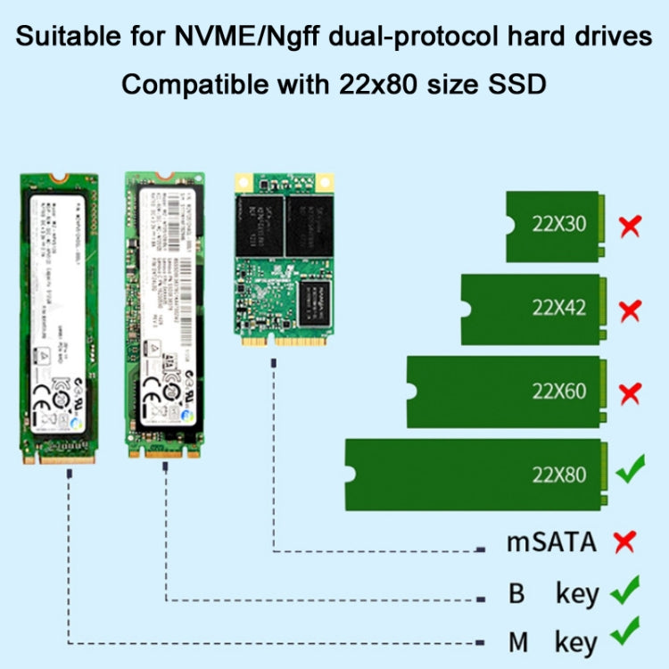 JEYI ColdFish M.2 Bearingless Hard Drive Cooler For NVME/Ngff - Fan Cooling by JEYI | Online Shopping South Africa | PMC TechLife