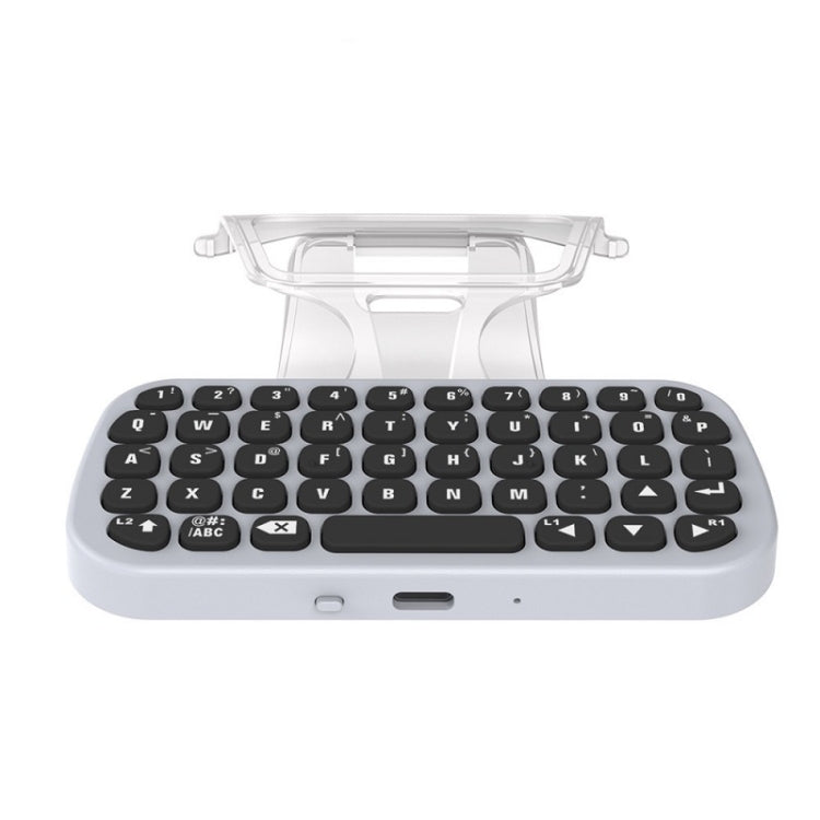 DOBE TP5-0556 Bluetooth Keyboard Wireless Gamepad With Headphone Jack For PS5(White) - free shipping - PMC TechLife - Order now!