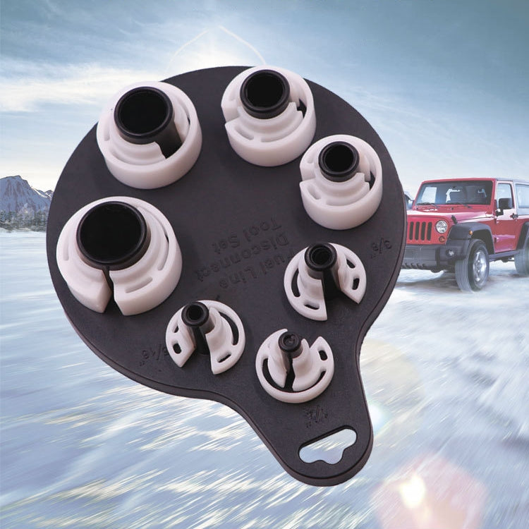 4 PCS Tracheer Dedicated Disassembled Automobile Air Conditioning Repair Tool(Air-conditioning Tubing Disassembler) - Hand Tool Sets by PMC TechLife | Online Shopping South Africa | PMC TechLife