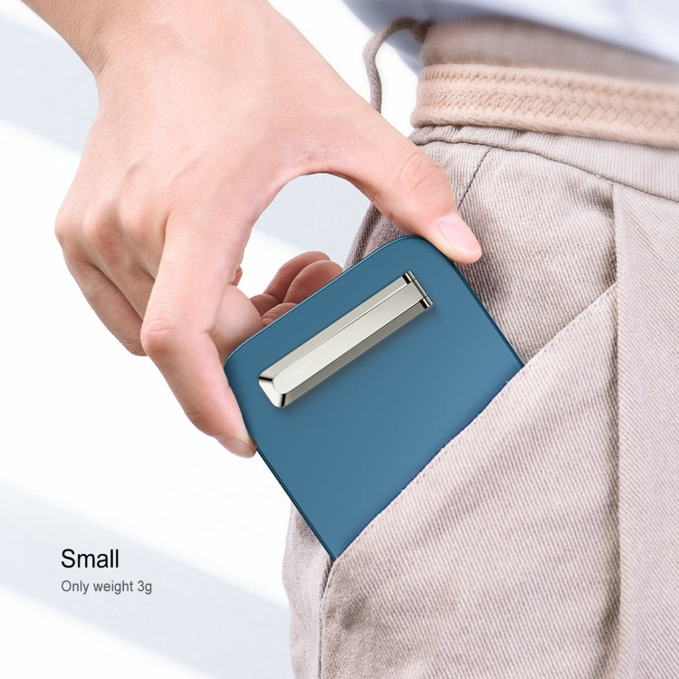 Oatsbasf 03654 Mini Mobile Phone Holder Back Sticker Portable Folding Desktop Multifunctional Magnetic Stand(Grey) - free shipping - PMC TechLife - Order now!