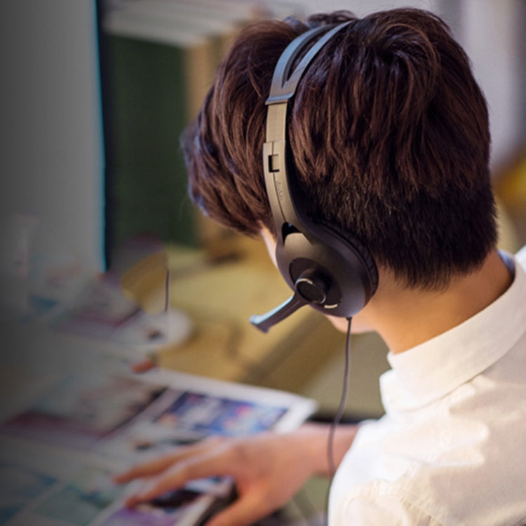 Edifier K800 Desktop Computer Gaming Headset with Microphone, Cable Length: 2m, Style:Single Hole - free shipping - PMC TechLife - Order now!