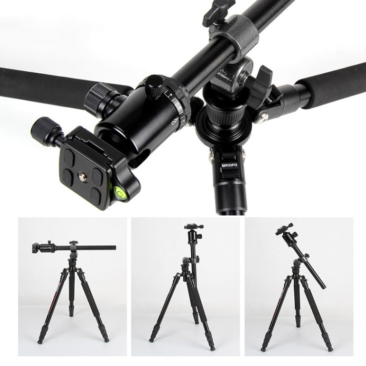 TRIOPO Horizontal Overhead Tripod Heads Multi-directional Central-Axis Lock - free shipping - PMC TechLife - Order now!