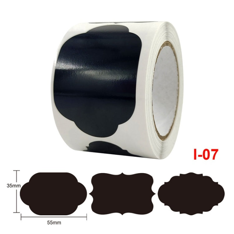 PVC Removable Waterproof Sticker Kitchen Decoration Blackboard Label, Size: 55x35mm(I-07) - Sticker & Tags by PMC TechLife | Online Shopping South Africa | PMC TechLife