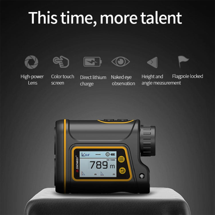 SNDWAY Rangefinder Instrument Outdoor Telescope Golf Measuring Instrument, Model: SW1000B 1000m - free shipping - PMC TechLife - Order now!