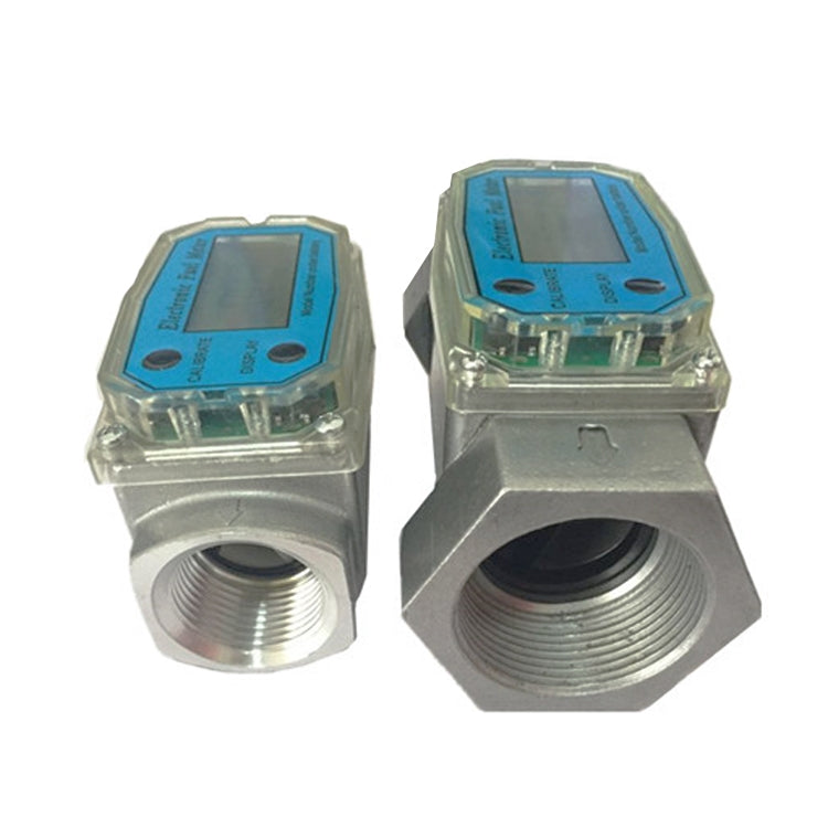 BD-H01 Electronic Display Turbine Flow Meter Metering Diesel Kerosene Methanol Urea Flow Meter Count Flow Meter, Specification: 1 Inch - Clocks & Car Meters by PMC TechLife | Online Shopping South Africa | PMC TechLife | Buy Now Pay Later Mobicred