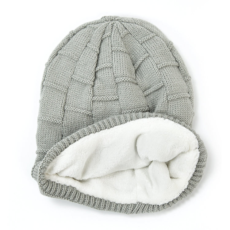 RG5-BL Bluetooth LED Lighting Music Knit Hat Plus Velvet Night Running Lamp Hat(Dark Gray) - Smart Hats by PMC TechLife | Online Shopping South Africa | PMC TechLife | Buy Now Pay Later Mobicred