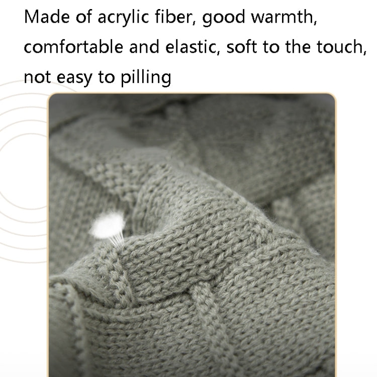 RG5-BL Bluetooth LED Lighting Music Knit Hat Plus Velvet Night Running Lamp Hat(Dark Gray) - Smart Hats by PMC TechLife | Online Shopping South Africa | PMC TechLife | Buy Now Pay Later Mobicred