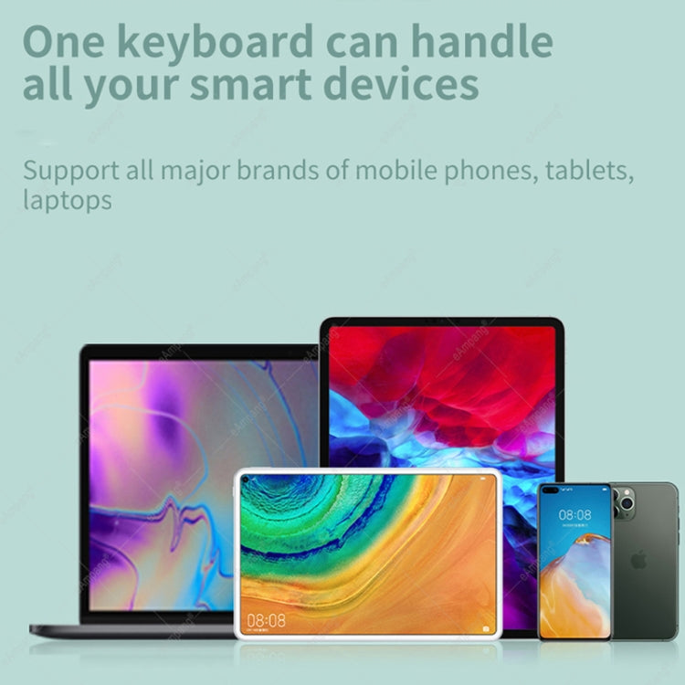 871 9.7 Inch Portable Tablet Bluetooth Keyboard With Touchpad + Mouse Set for iPad(Pink + Mouse) - Universal by PMC TechLife | Online Shopping South Africa | PMC TechLife