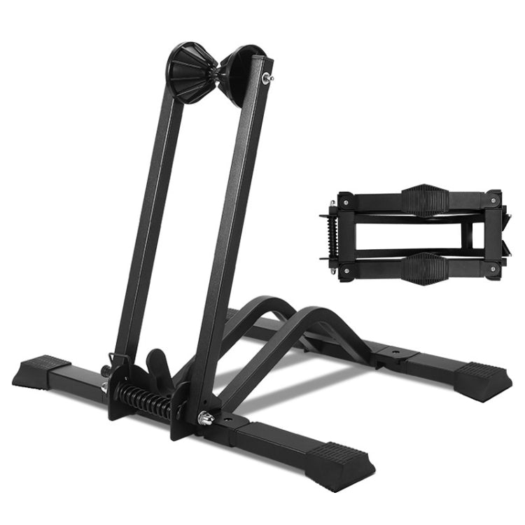 WEST BIKING Portable Bicycle Parking Display Stand(Black) - Holders by WEST BIKING | Online Shopping South Africa | PMC TechLife | Buy Now Pay Later Mobicred