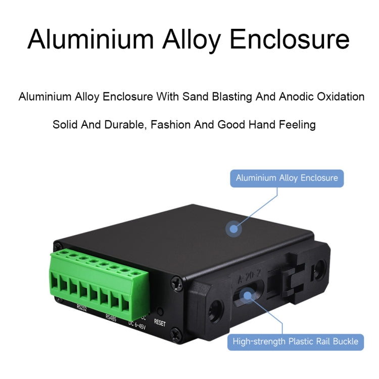 Waveshare RS232 RS485 To RJ45 Ethernet Serial Server, Spec: RS232 RS485 TO POE ETH (B) - Other Accessories by Waveshare | Online Shopping South Africa | PMC TechLife | Buy Now Pay Later Mobicred