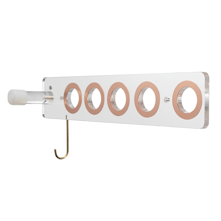 JD01 Punch-Free Hange Acrylic Hair Dryer Storage Bracket For Dyson Hair Dryer(Transparent) - free shipping - PMC TechLife - Order now!