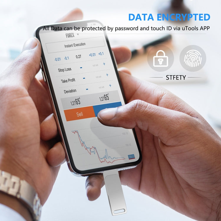 16 GB USB 3.0 + 8 Pin + USB-C / Type-C 3 in 1 Phone Computer Metal Rotatable U-Disk(Silver Gray) - U Disk & Card Reader by PMC TechLife | Online Shopping South Africa | PMC TechLife | Buy Now Pay Later Mobicred
