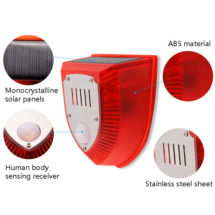 N911M Solar Animal Repeller Outdoor Sound And Light Alarm, Specification: Timing Model - Others Alarm by PMC TechLife | Online Shopping South Africa | PMC TechLife