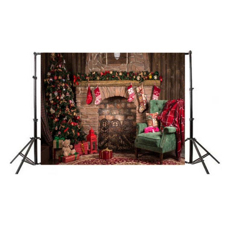 2.1m x 1.5m 3D Christmas Fireplace Studio Background Cloth - Other by PMC TechLife | Online Shopping South Africa | PMC TechLife