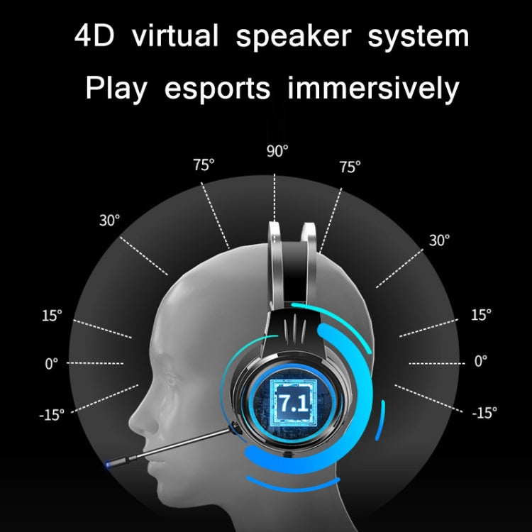 Heir Audio Head-Mounted Gaming Wired Headset With Microphone, Colour: X8 7.1 Sound Upgrade (Stars White) - free shipping - PMC TechLife - Order now!