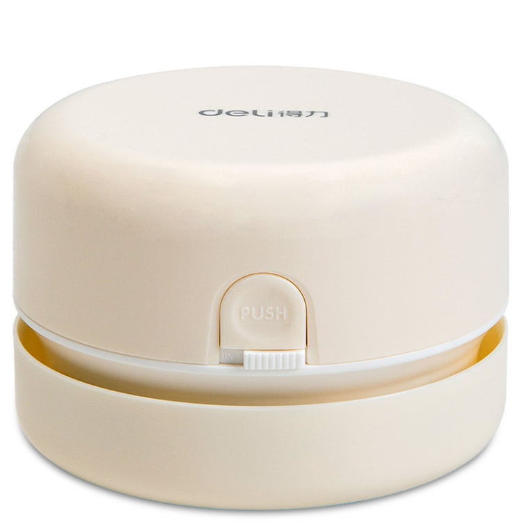Deli 18880 Desktop Eraser Vacuum Cleaner Small Keyboard Cleaner(White) - Mini Vacuum Cleaner by Deli | Online Shopping South Africa | PMC TechLife | Buy Now Pay Later Mobicred
