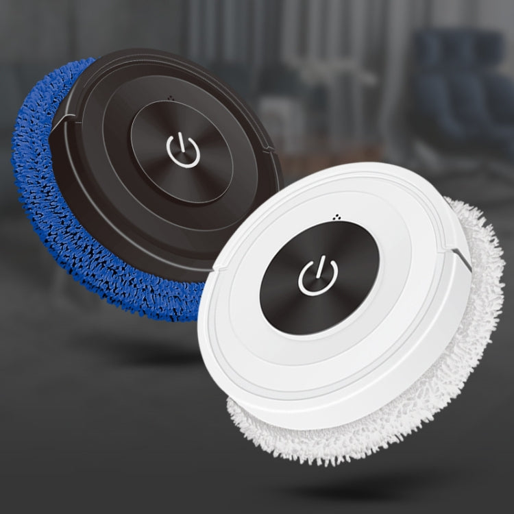 K777 Automatic Smart Sweeping Machine Dry Wet Two-Purpose Mopping Machine Imitation Artificial Rubber(Elegant White) - Robot Vacuum Cleaner by PMC TechLife | Online Shopping South Africa | PMC TechLife