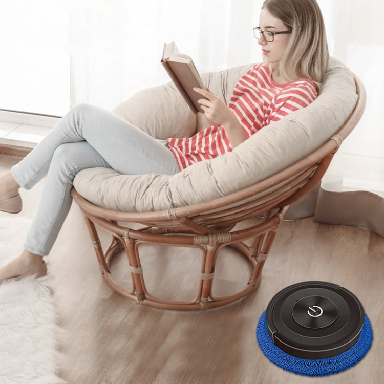 K777 Automatic Smart Sweeping Machine Dry Wet Two-Purpose Mopping Machine Imitation Artificial Rubber(Elegant White) - Robot Vacuum Cleaner by PMC TechLife | Online Shopping South Africa | PMC TechLife