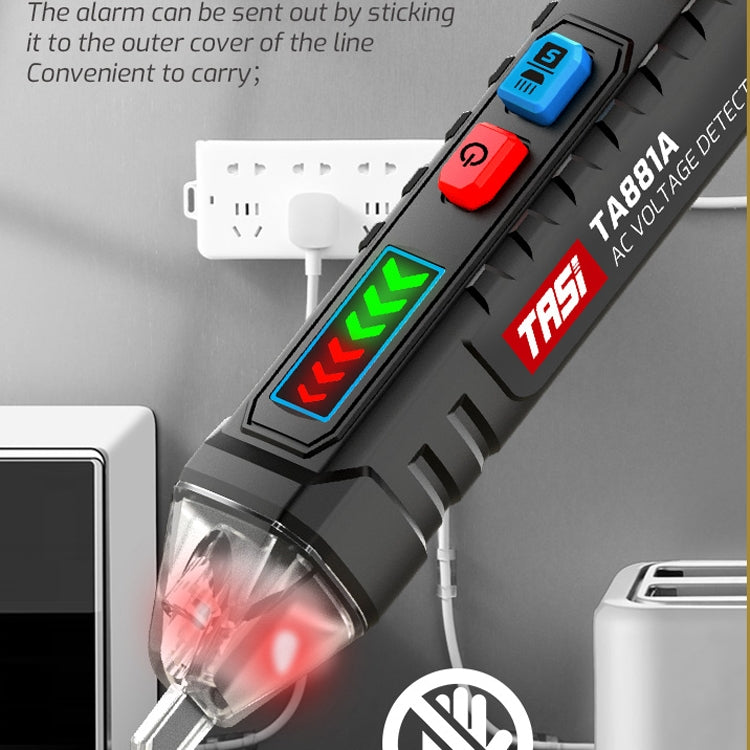 TASI Digital Display Tester Non-Contact Induction Tester(TA881A) - Current & Voltage Tester by TASI | Online Shopping South Africa | PMC TechLife | Buy Now Pay Later Mobicred