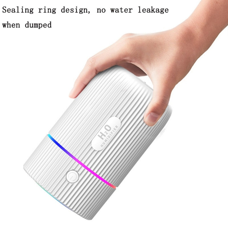 Colorful Cup Humidifier USB Mini Car Air Purifier(White) - Air Purifiers & Parts by PMC TechLife | Online Shopping South Africa | PMC TechLife