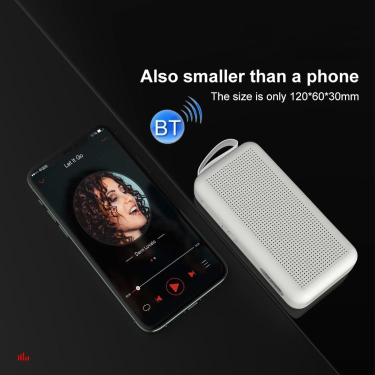 DoRealMe F0 TWS Mini Graffiti Bluetooth Speaker Support FM / TF Card(Black) - Mini Speaker by PMC TechLife | Online Shopping South Africa | PMC TechLife