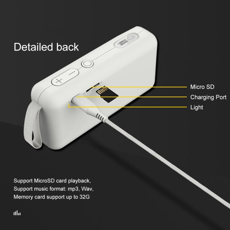 DoRealMe F0 TWS Mini Graffiti Bluetooth Speaker Support FM / TF Card(Black) - Mini Speaker by PMC TechLife | Online Shopping South Africa | PMC TechLife