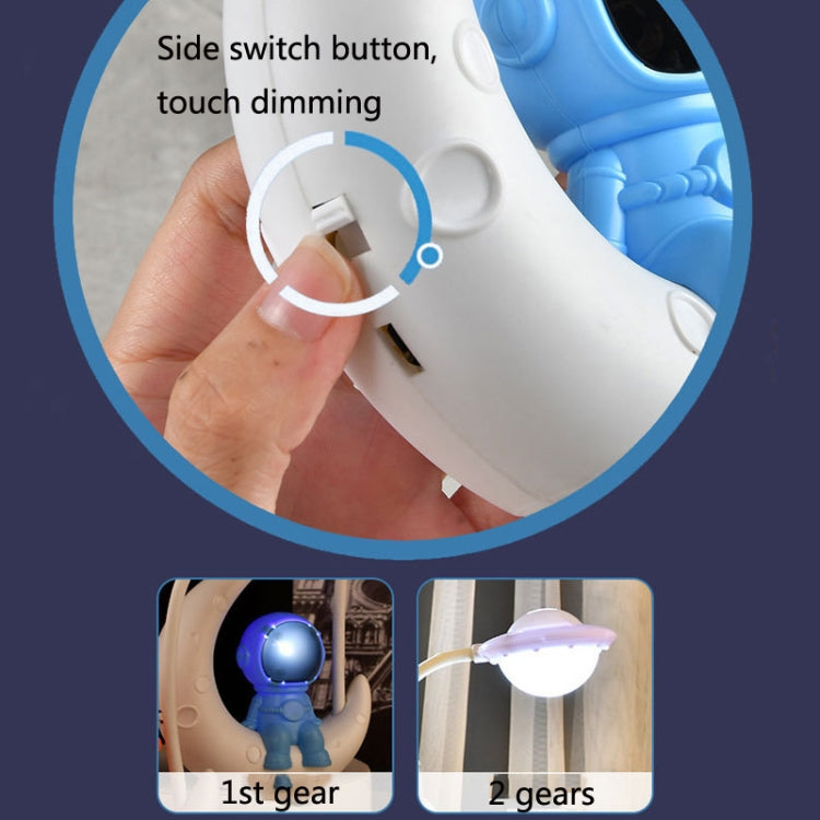 Student Dormitory Bedside Reading Desk Lamp(6617-2 Red) -  by PMC TechLife | Online Shopping South Africa | PMC TechLife