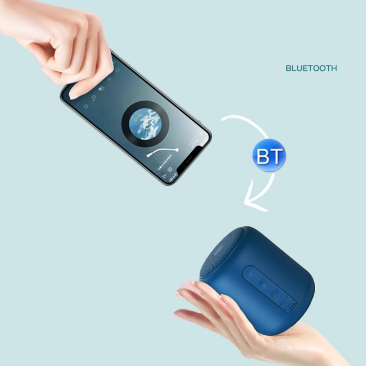 F9 TWS Mini Portable Bluetooth Speaker Support TF Card(No FM-Blue) - Mini Speaker by PMC TechLife | Online Shopping South Africa | PMC TechLife
