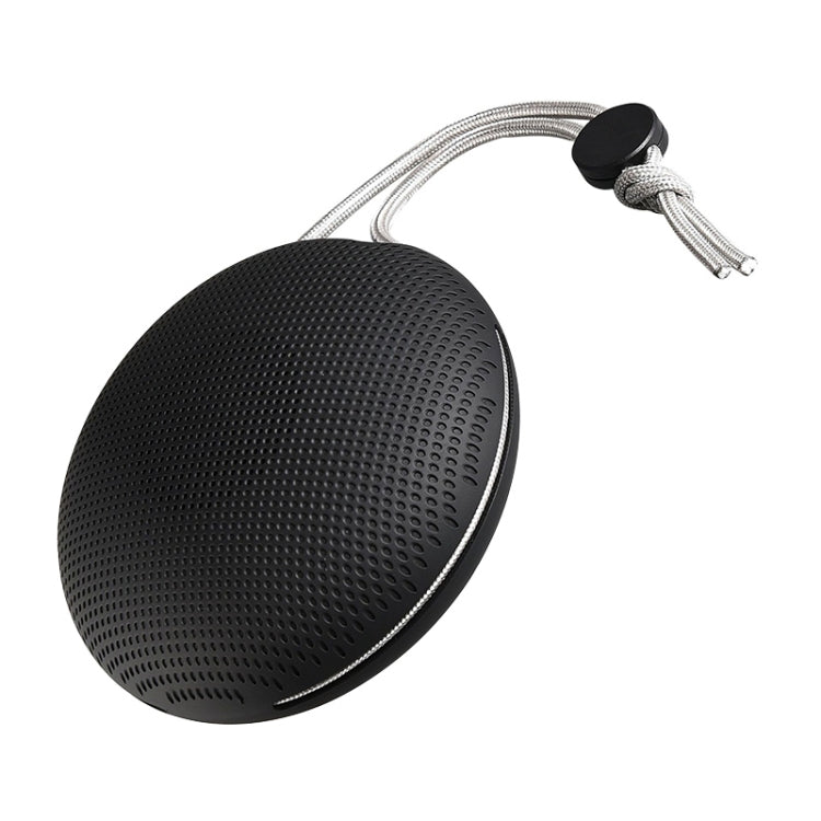 F5 TWS Outdoor Waterproof Mini Bluetooth Speaker with Lanyard Support Hands-free(Black) - Mini Speaker by PMC TechLife | Online Shopping South Africa | PMC TechLife