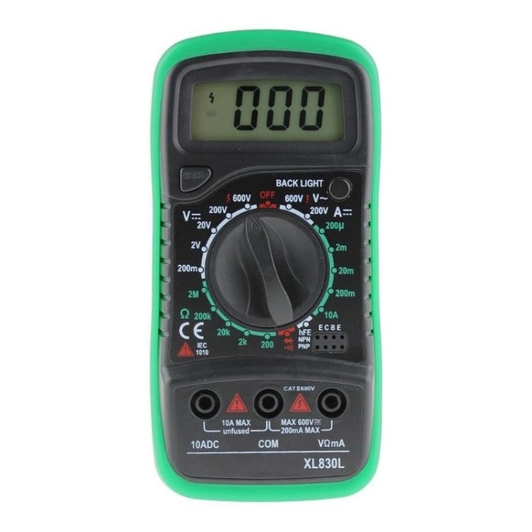 ANENG XL830L Multi-Function Digital Display High-Precision Digital Multimeter, Specification: Standard+10A Extra Tip Pen(Green) - free shipping - PMC TechLife - Order now!