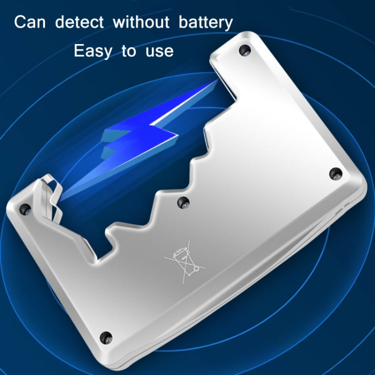 ANENG 1.5V/9V Battery Power Voltage Detector(Silver) - free shipping - PMC TechLife - Order now!