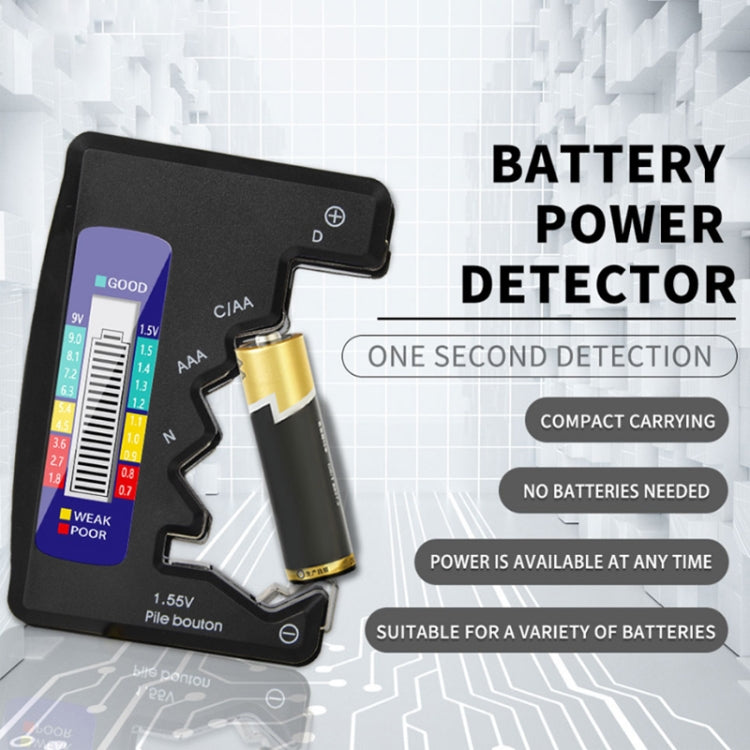 ANENG 1.5V/9V Battery Power Voltage Detector(Silver) - free shipping - PMC TechLife - Order now!