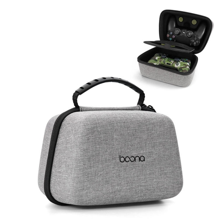 Baona EVA Hard Shell Gamepad Storage Bag For PS5 / PS4 / Xbox / Switch Pro, Style: Double-layer Gray - Bags by Baona | Online Shopping South Africa | PMC TechLife | Buy Now Pay Later Mobicred