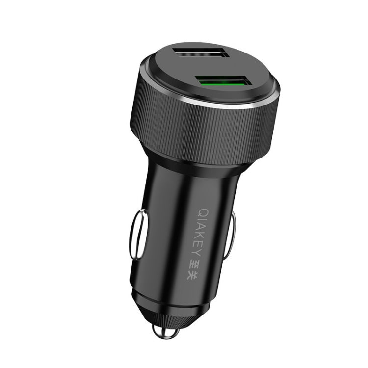 QIAKEY TM328 Dual Port Fast Charge Car Charger - free shipping - PMC TechLife - Order now!