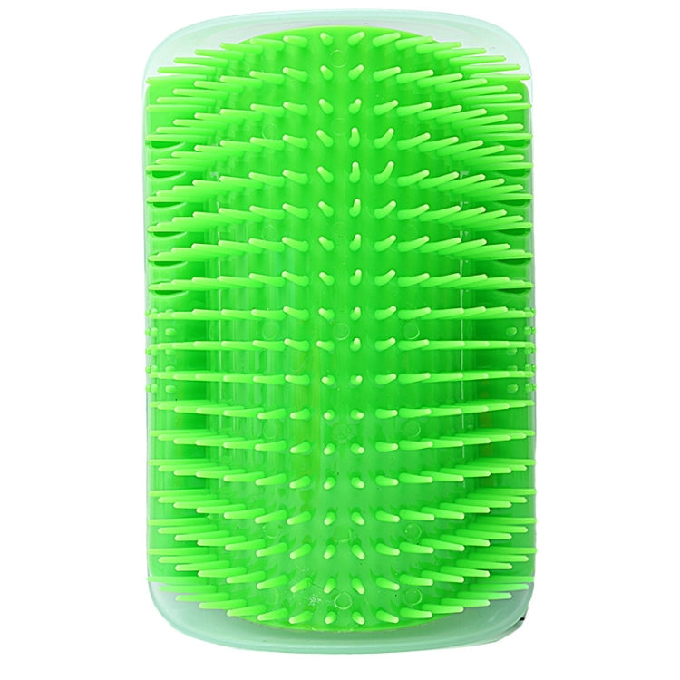 Pet Cat Corner Rub Hair Massage Brush(Green) - Grooming by PMC TechLife | Online Shopping South Africa | PMC TechLife | Buy Now Pay Later Mobicred