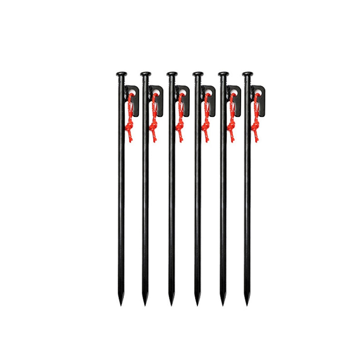 6 PCS 30cm Outdoor Camping Windproof Fixed Canopy Ground Nails - Tents & Accessories by PMC TechLife | Online Shopping South Africa | PMC TechLife